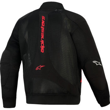 ALPINESTARS Flight Air Jacket - Black/Bright Red - 4XL 3300726-1303-4XL