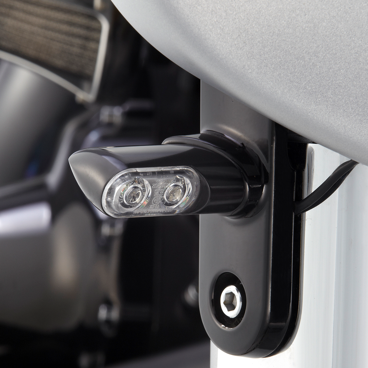 Luces de posición accesorias ARLEN NESS - Ámbar/Delantera - Negras 12-761