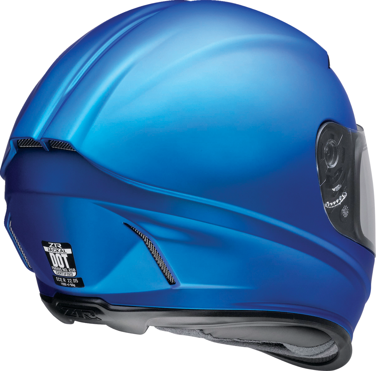 Casco de moto Z1R Jackal - Satén - Azul - Pequeño 0101-14829