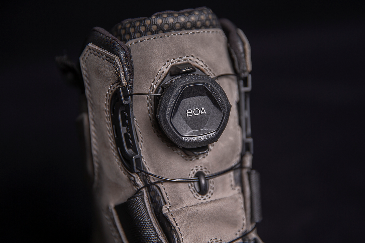 Botas ICON Stormhawk - Gris - Talla 8.5 3403-1175