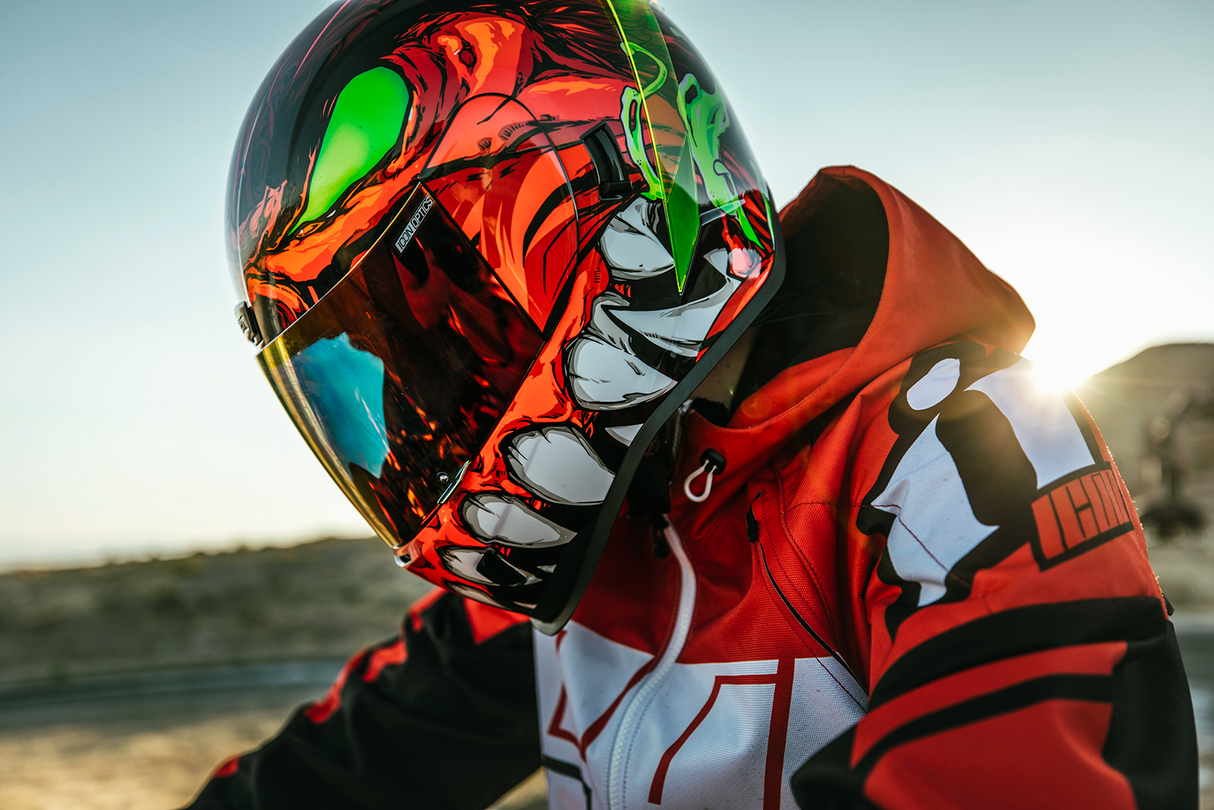 Casco ICON Airform™ - Manik'R - Rojo - Mediano 0101-13877