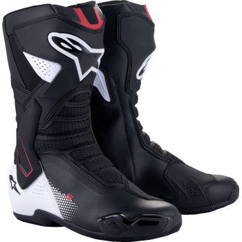 Botas ALPINESTARS SMX-6 V3 - Gráfico negro/blanco/rojo - Talla 9.5 EE. UU./44 UE 2223025-1406-44