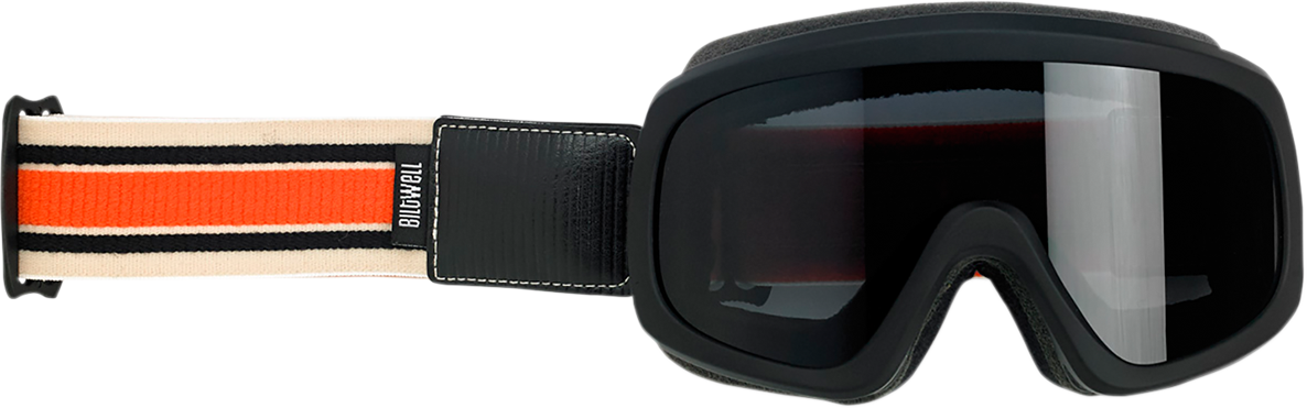 Gafas de natación BILTWELL Overland 2.0 - Racer - Negro/Naranja/Crema 2111-5102-005