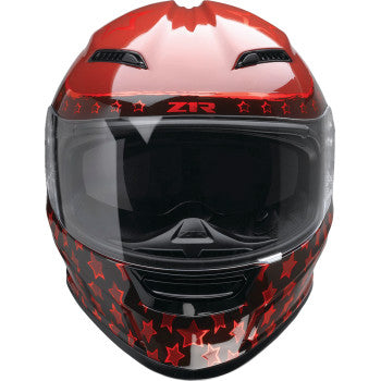 Casco de motocicleta Z1R Jackal - Patriot - Rojo - 2XL 0101-15424