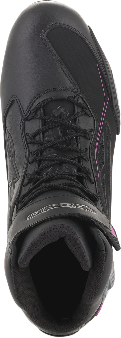 Zapatillas ALPINESTARS Faster-3 Drystar® para mujer - Negro/Gris/Rosa - Talla 6 de EE. UU. 25409191139-6
