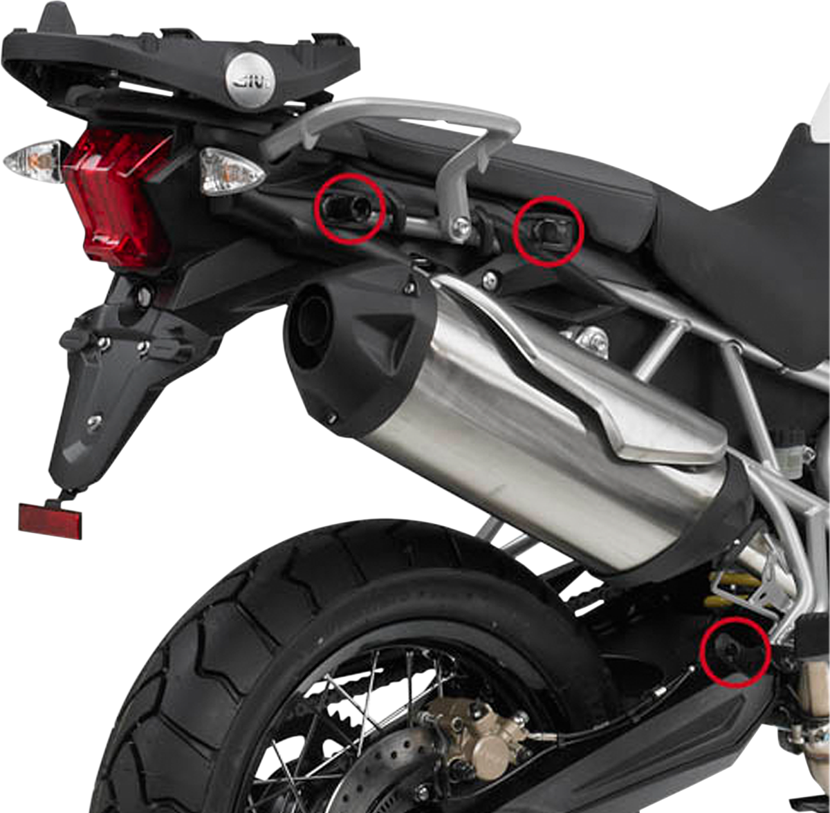 Soporte para maletas laterales GIVI - Tiger '11-'17 PLR6409