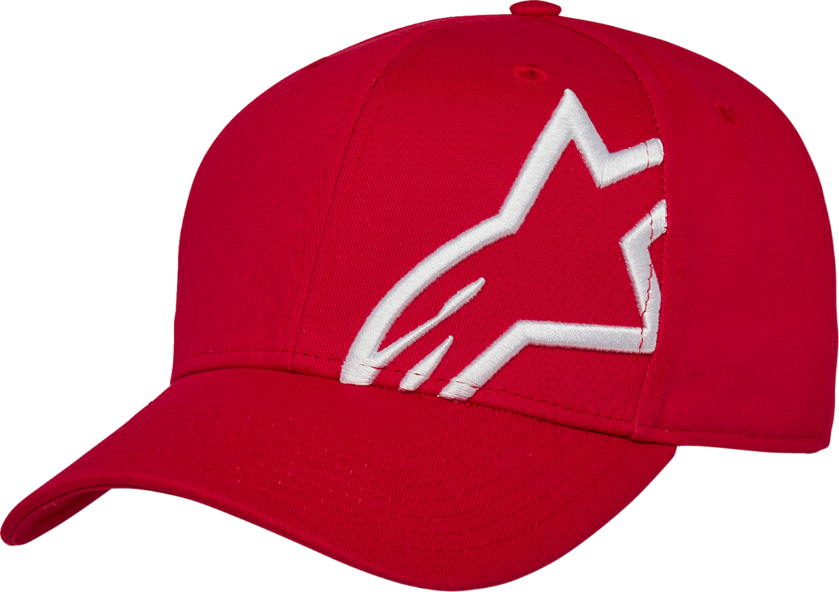 Gorra ALPINESTARS Corp Snap 2 - Rojo/Blanco - Talla única 1211810093020OS