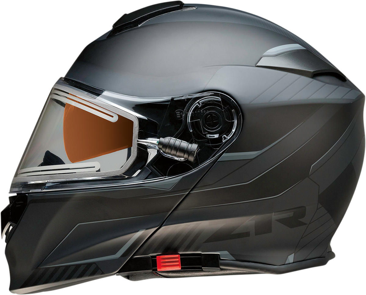 Casco de moto Z1R Solaris - Scythe - Eléctrico - Negro/Gris - 2XL 0120-0678
