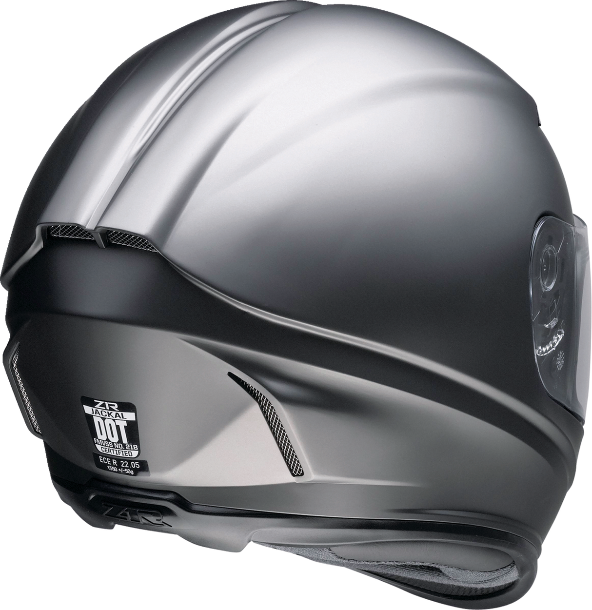 Casco de moto Z1R Jackal - Satén - Titanio - XL 0101-14839