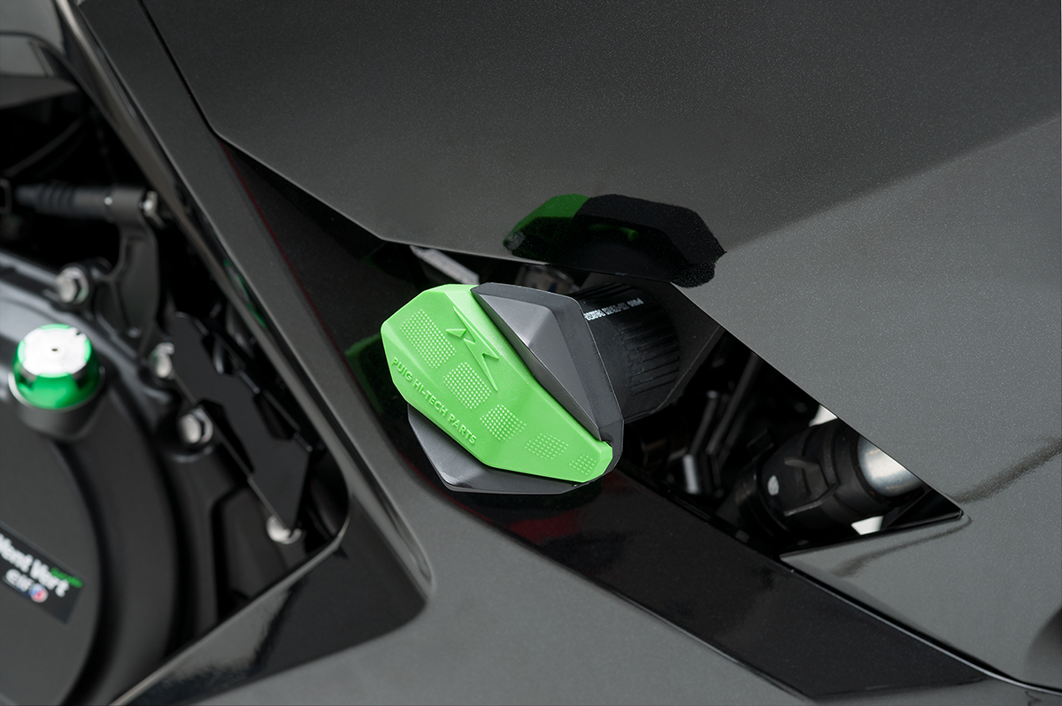 Tapas deslizantes PUIG HI-TECH PARTS - Verde 6378V