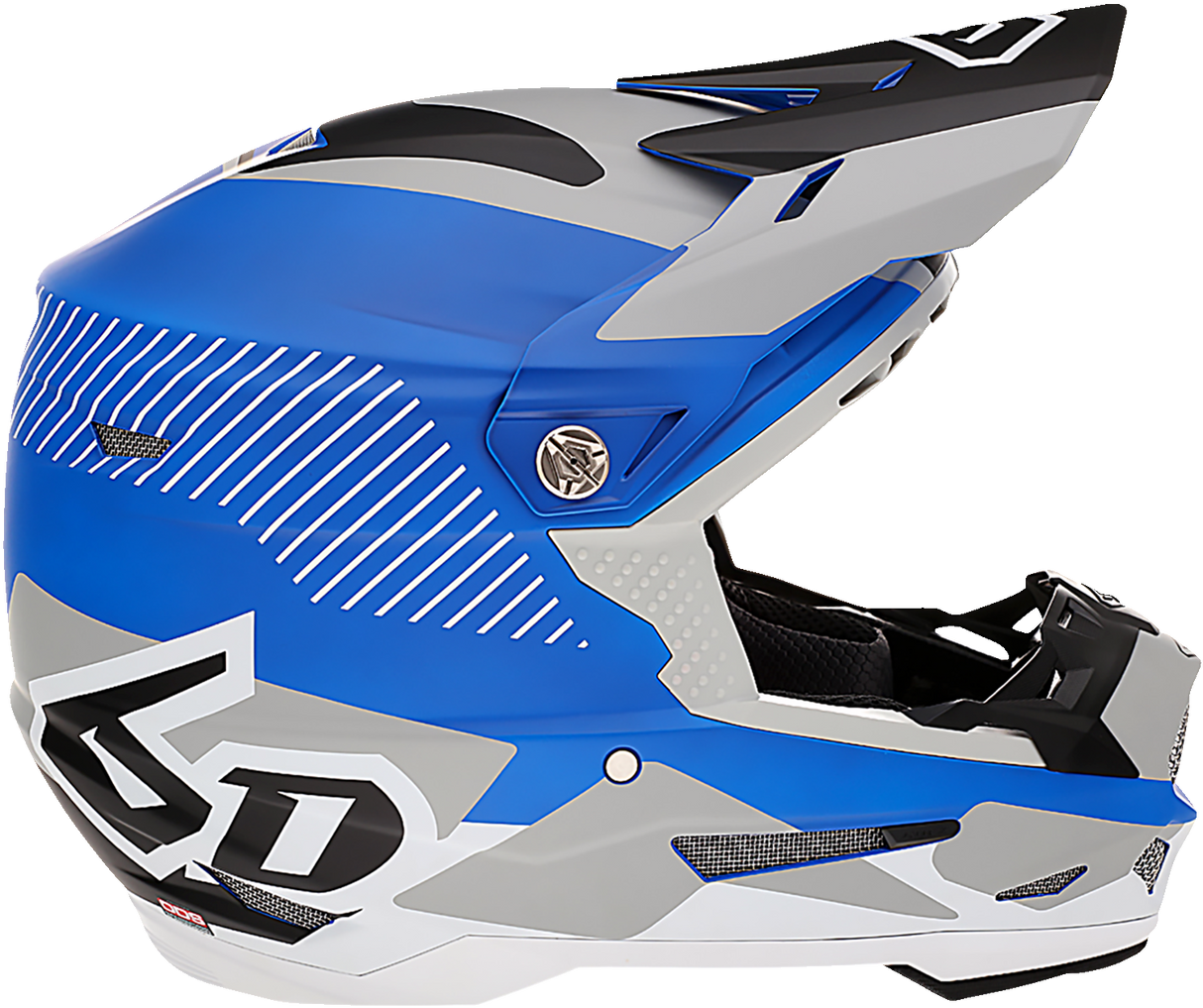Casco de motocicleta 6D ATR-2 - Fusion - Azul - Talla pequeña 12-2925