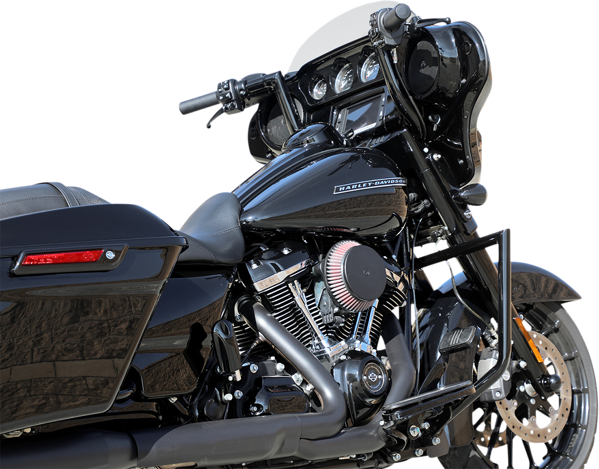 Protector de motor LA CHOPPERS - Negro - Twin Peaks LA-7100-00B