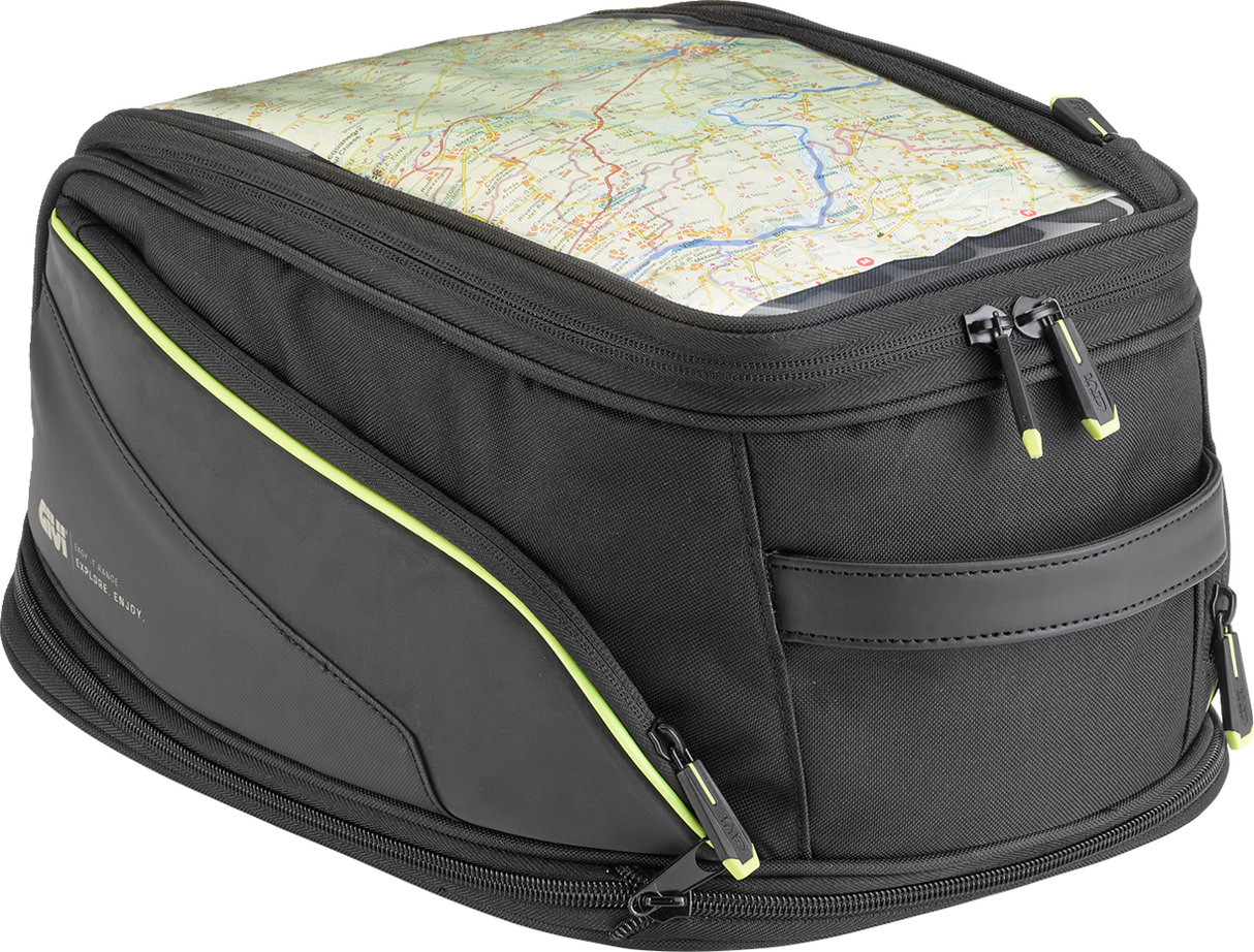 Bolsa de depósito GIVI - 26 litros - Ribete negro/amarillo EA131