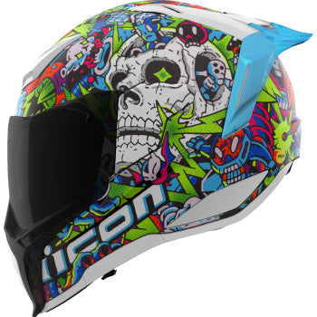 Casco ICON Ultraflite - Doodle 3 - MIPS® - Azul - 2XL 0101-18066