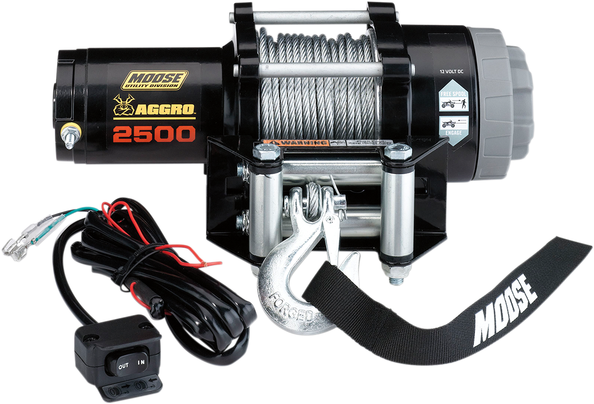 Cabrestante MOOSE UTILITY de 2500 lb - Cable de acero 104306