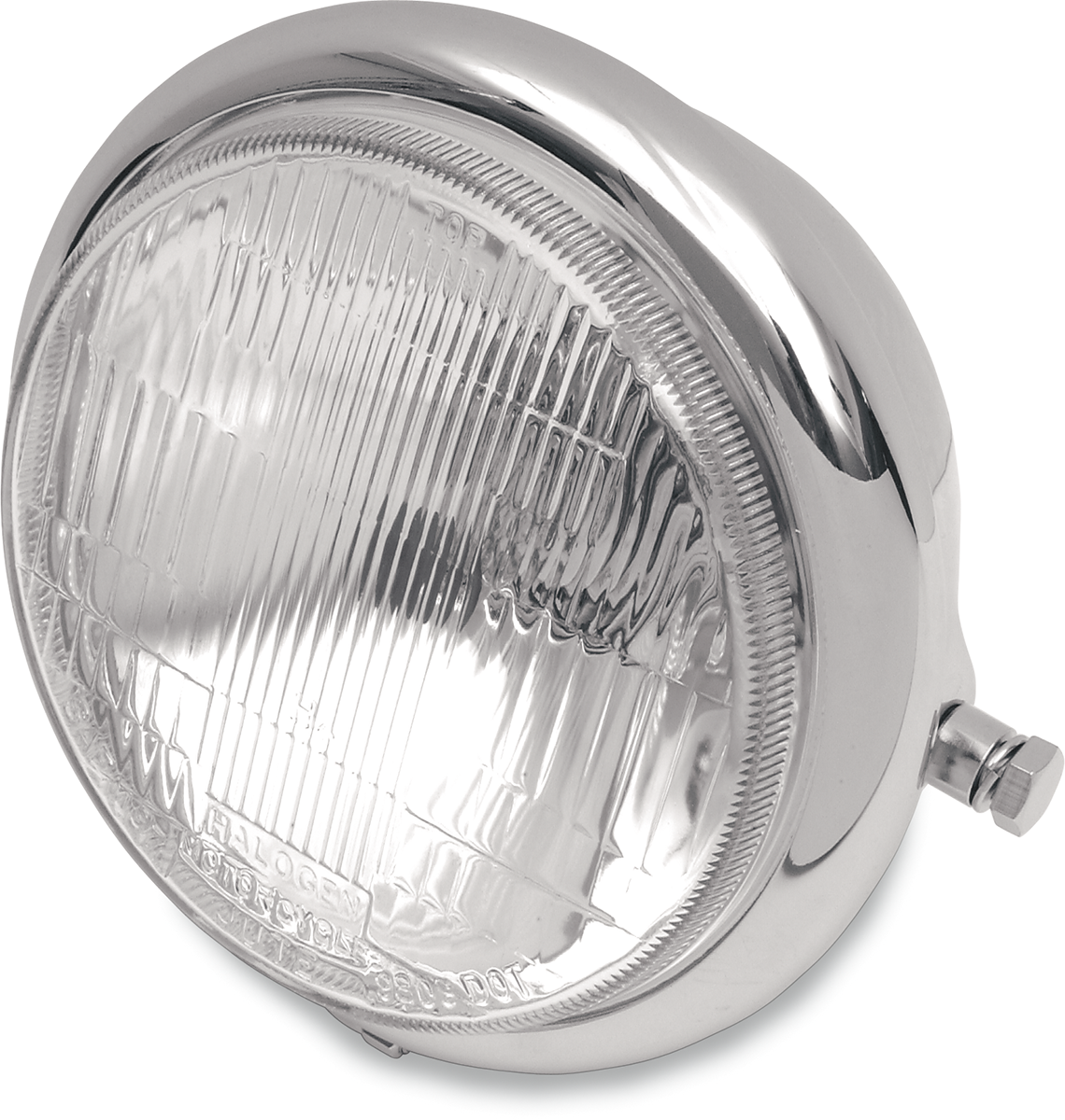 Faro delantero H4 de montaje lateral DRAG SPECIALTIES - 5-3/4" - Cromado 20-6003HD-BXLB1