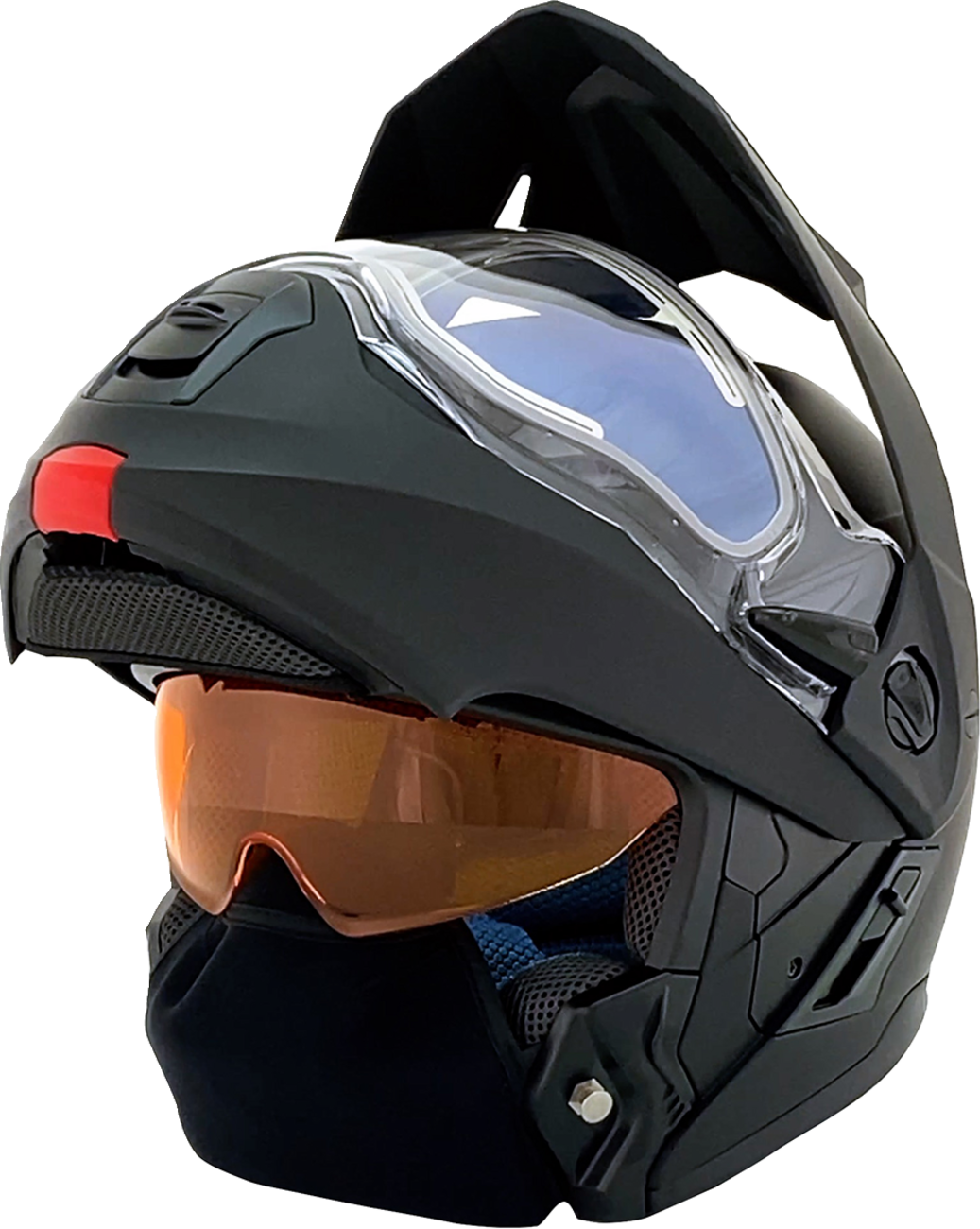 Casco de moto de nieve AFX FX-111DS - Eléctrico - Negro mate - Mediano 0120-0800