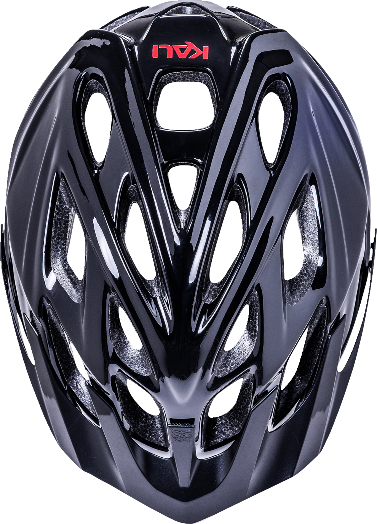 Casco de bicicleta KALI Youth Chakra - Negro brillante 0220922112