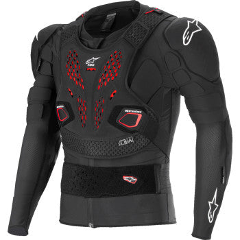 Chaqueta de protección ALPINESTARS Bionic Pro v3 Plasma - Negro/Rojo/Blanco - XL 6500125-132-XL