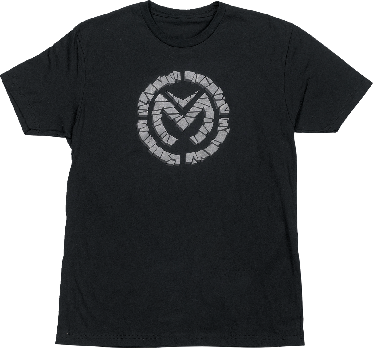 Camiseta MOOSE RACING Fractured - Negro/Plateado - Talla 2XL 3030-22757