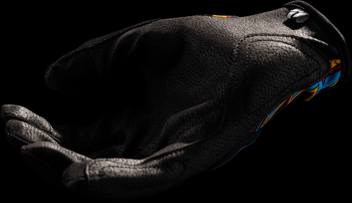 Guantes ICON Hooligan™ Lucky Lid - Negros - Pequeños 3301-4641