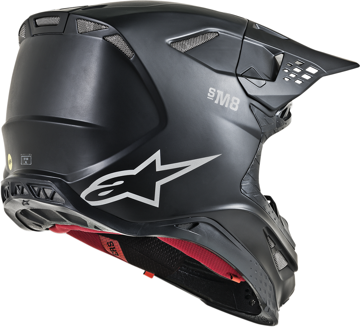 Casco de moto ALPINESTARS Supertech M8 - MIPS - Negro mate - XS 8300719-110-XS