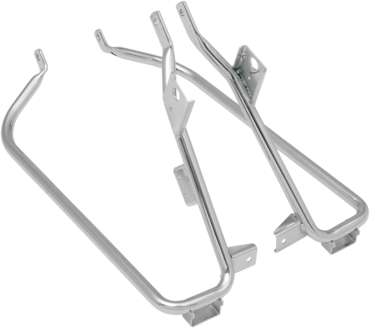 Soportes para alforjas DRAG SPECIALTIES - Cromados - 09-13FLT S77-0138