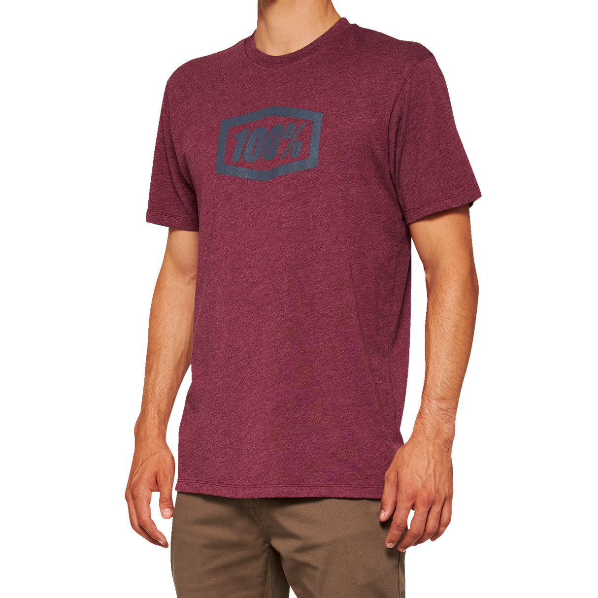 Camiseta 100% Icon - Granate - Talla pequeña 20000-00030