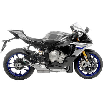 LEOVINCE LV Corsa Slip-On Muffler - Carbon Fiber YZF-R1 /M 2017-2023 15408CU