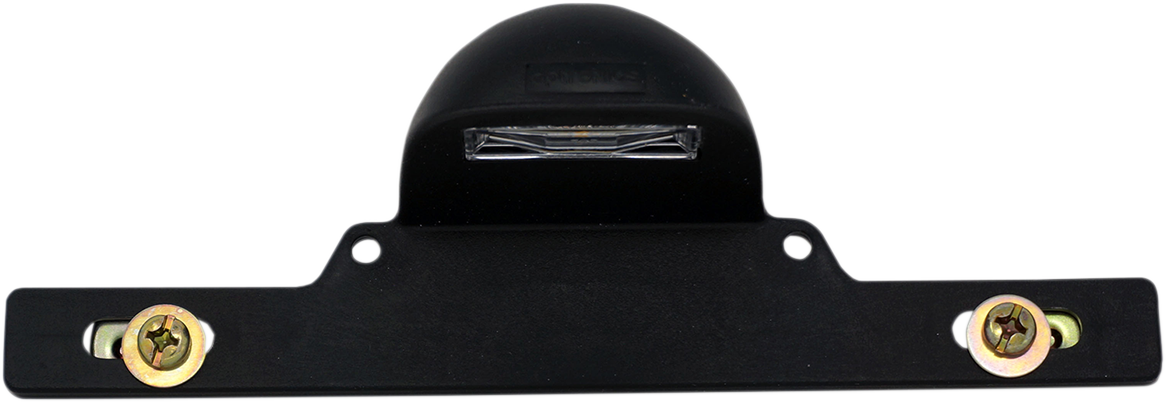 Soporte para matrícula LED MOOSE UTILITY - Negro LP-L75CB-M
