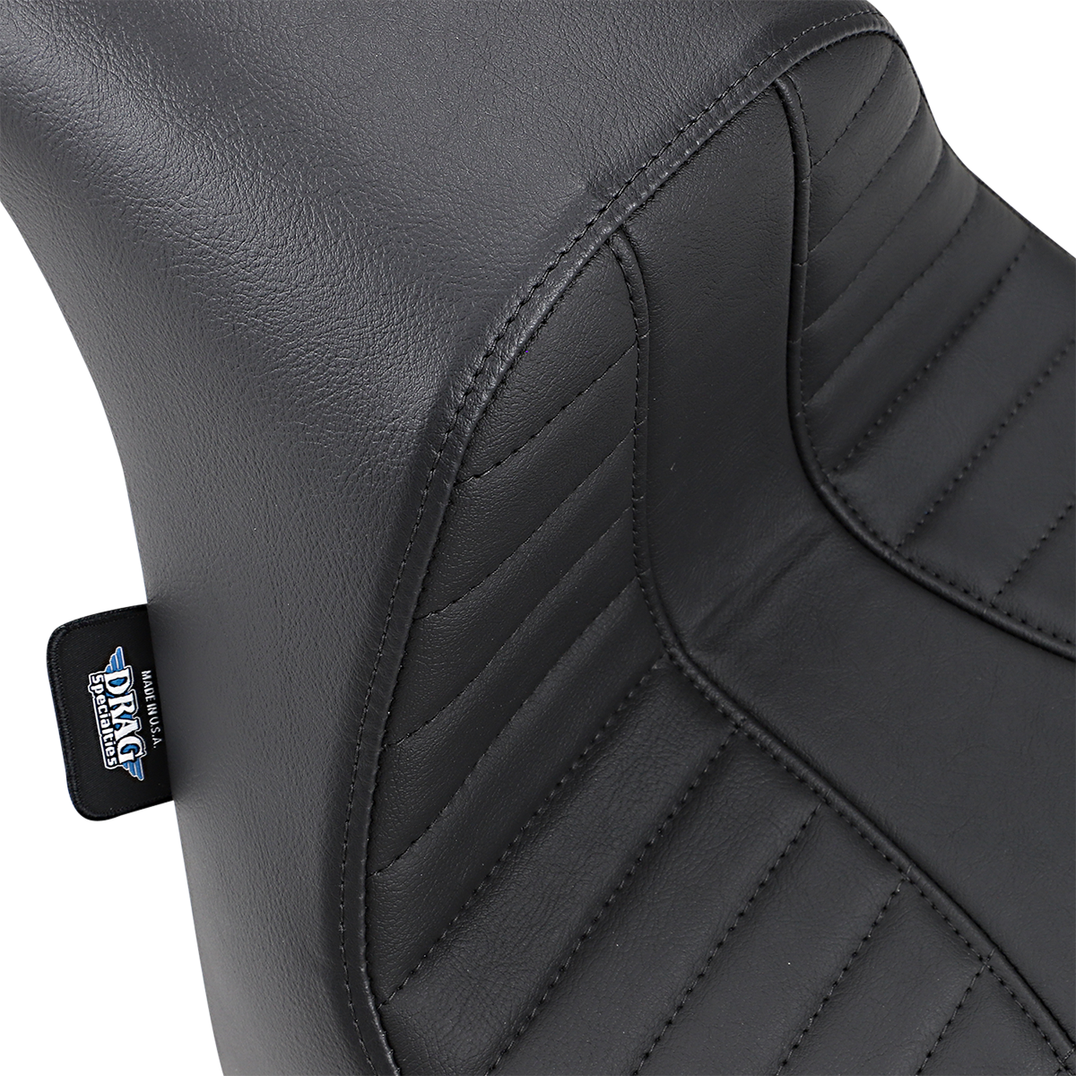 Asiento EZ-Solo DRAG SPECIALTIES - Costura de escorpión - Vinilo - FXFB '18-'22 ACT EZ-ON STYLE 0802-1128