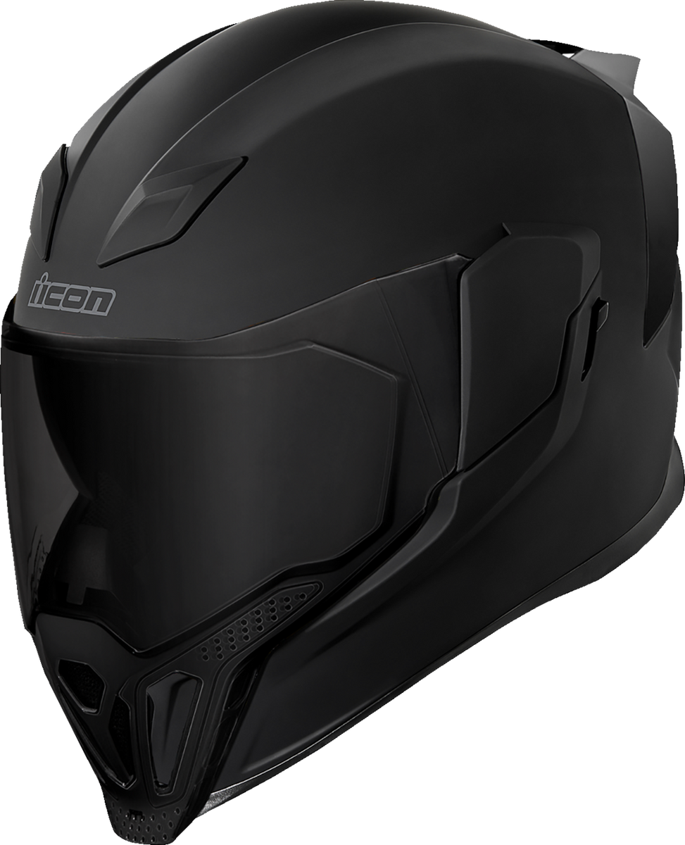 ICON Airflite™ Motorcycle Helmet - Dark - Rubatone