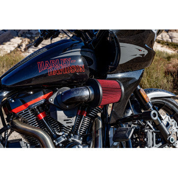 Kit de admisión de aire VANCE & HINES VO2 Falcon - Fibra de carbono forjada Glide 2024 41108