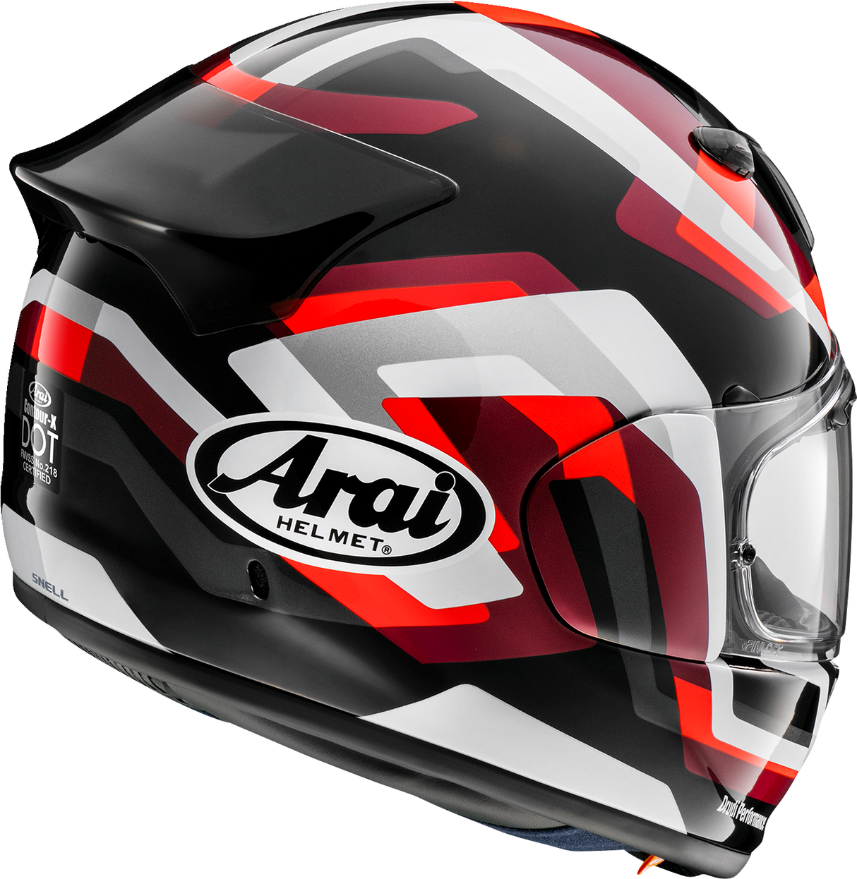 Casco de moto ARAI Contour-X - Serpiente - Rojo - XS 0101-16067