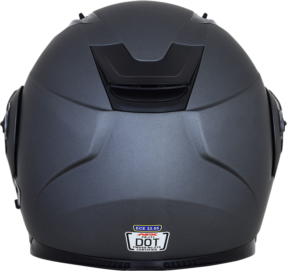 Casco de motocicleta AFX FX-111 - Gris escarcha - Talla pequeña 0100-1789