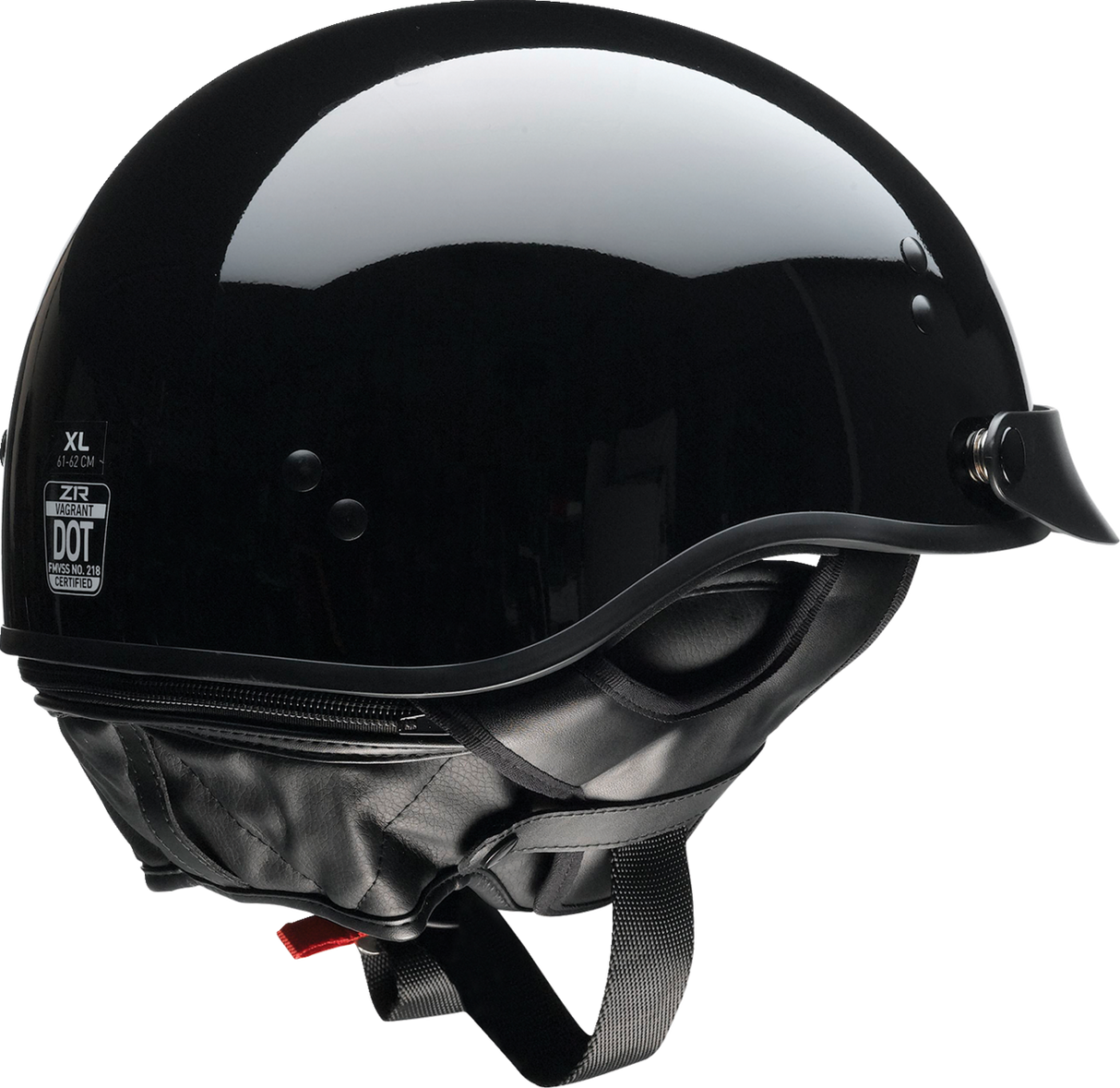 Casco de motocicleta Z1R Vagrant NC - Negro - 2XL 0103-1371