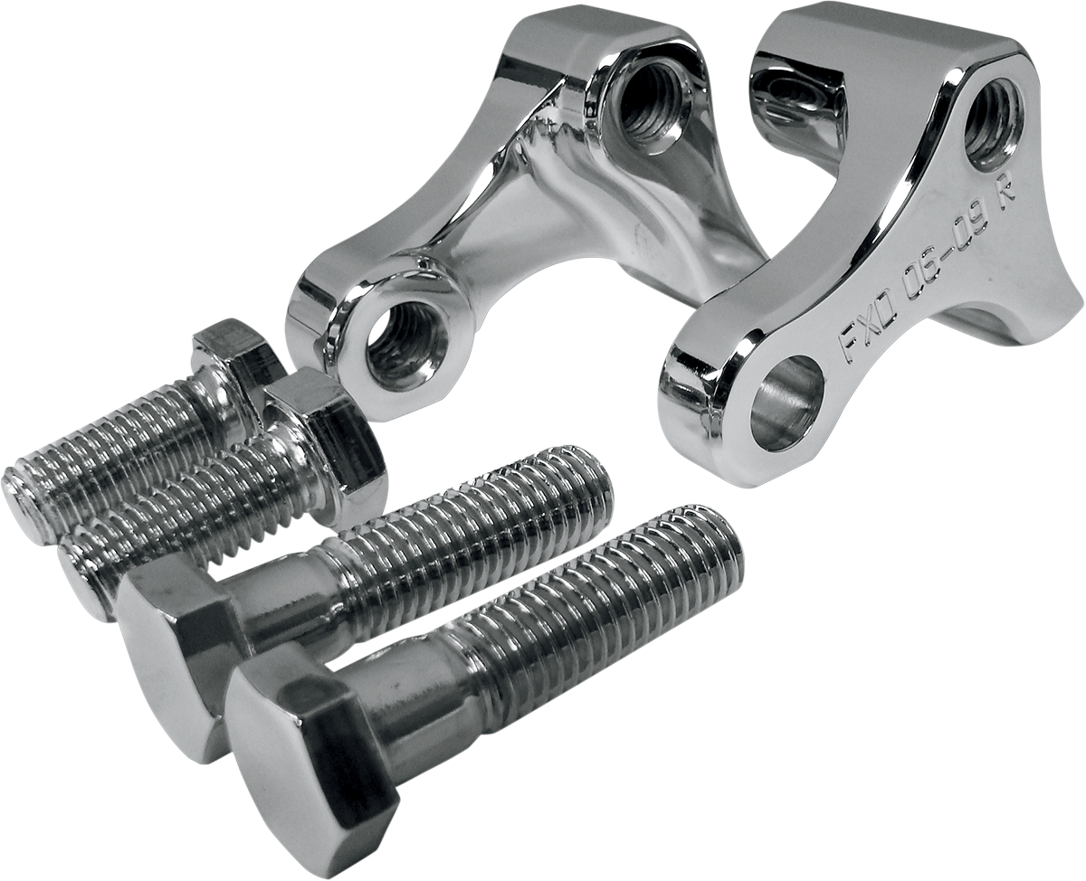 Kit de descenso trasero LA CHOPPERS - Cromado - Rebajas de 1" - FXD '06-'17 LA-7590-02