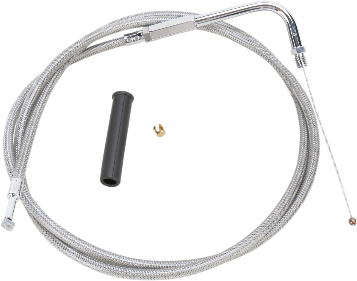 Cable del acelerador DRAG SPECIALTIES - 50" - Trenzado 5331150B