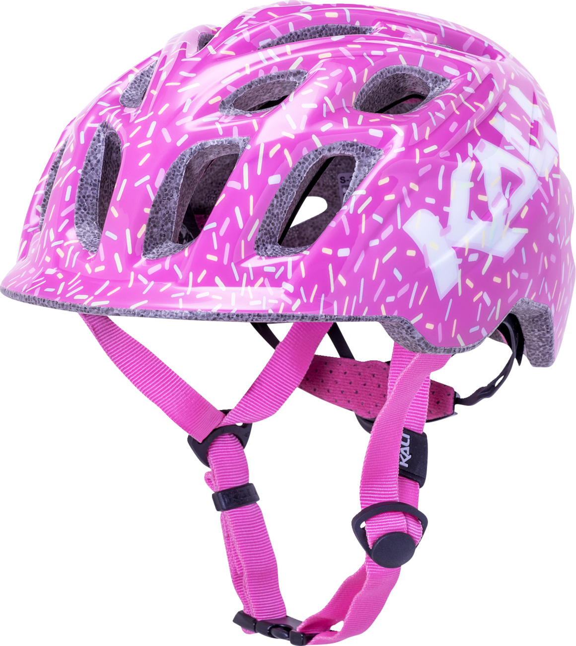 Casco de bicicleta infantil KALI Chakra - Sprinkles - Rosa - XS 0221020114