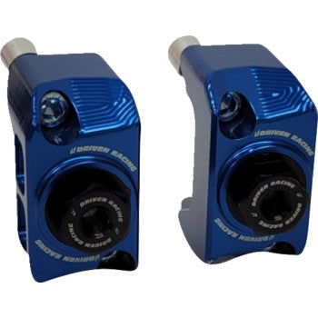 DRIVEN RACING Captive Axle Block Blue Ninja ZX -4RR KRT Edition 2023 DRCAX-205BL