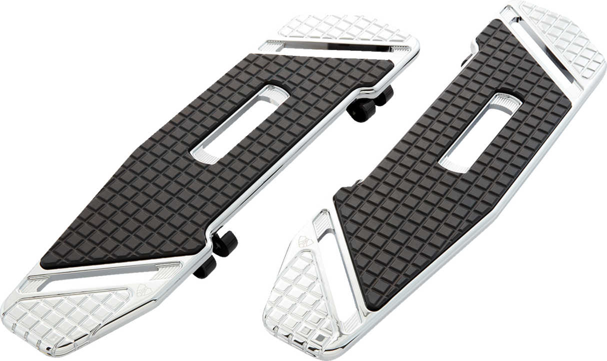 Tablas de piso SpeedLiner de ARLEN NESS - Conductor - Cromo 410-022