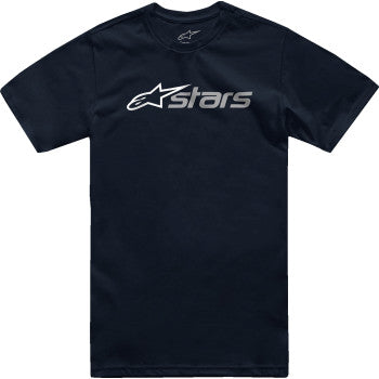 Camiseta ALPINESTARS Blaze 2.0 - Azul marino/Blanco/Gris - Talla 2XL 1214-73108-7038-2XL