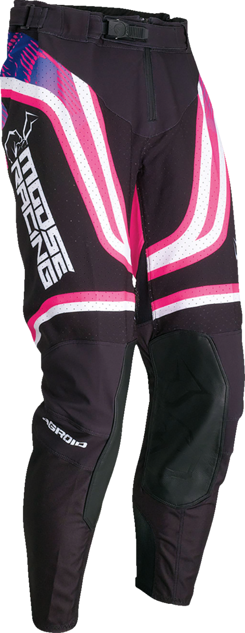 Pantalones Agroid MOOSE RACING - Rosa/Morado/Negro - 34 2901-10678