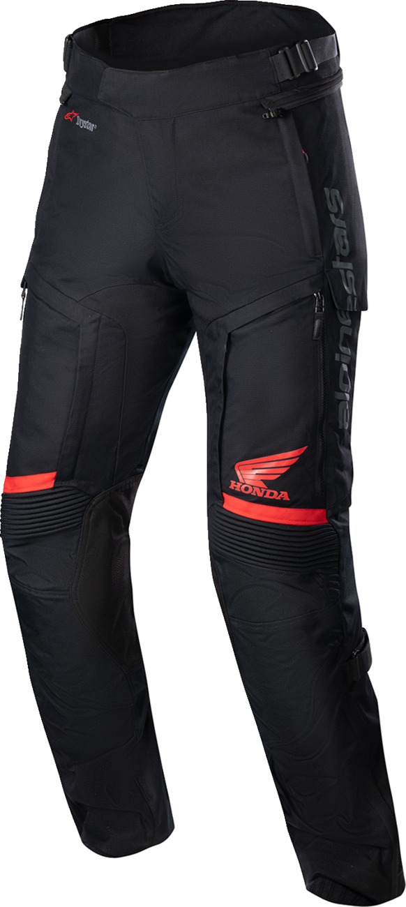 Pantalones ALPINESTARS Honda Bogotà Pro Drystar® - Negro/Rojo - Mediano 3226723-13-M