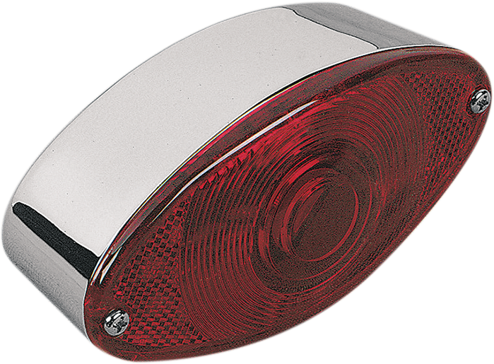DRAG SPECIALTIES Luz trasera - Cat Eye - Lente roja 12-0042LEDBXLB1