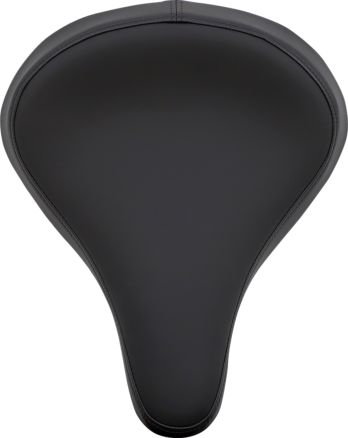 Asiento DRAG SPECIALTIES - Spring Solo - Grande - Cuero negro reflectante solar - Liso 0806-0052