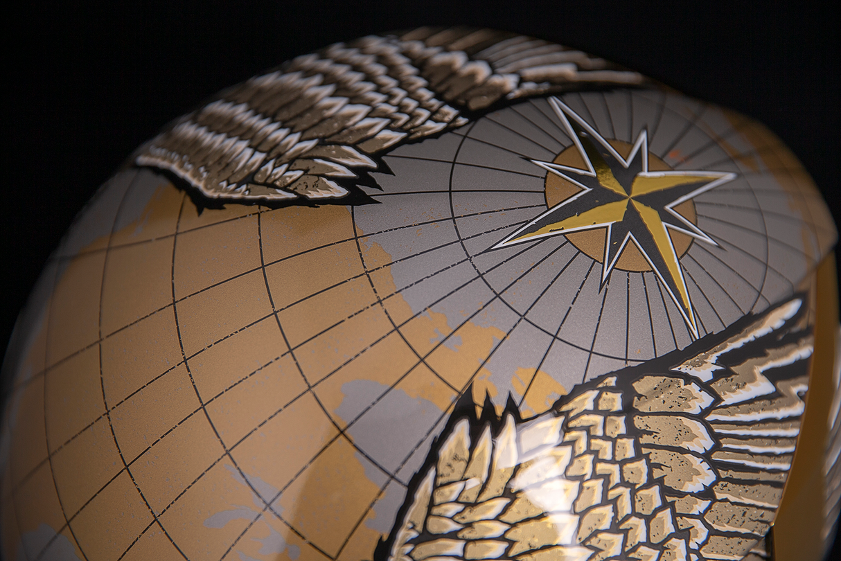 Casco ICON Airform™ - Semper Fi - Dorado - Pequeño 0101-13664