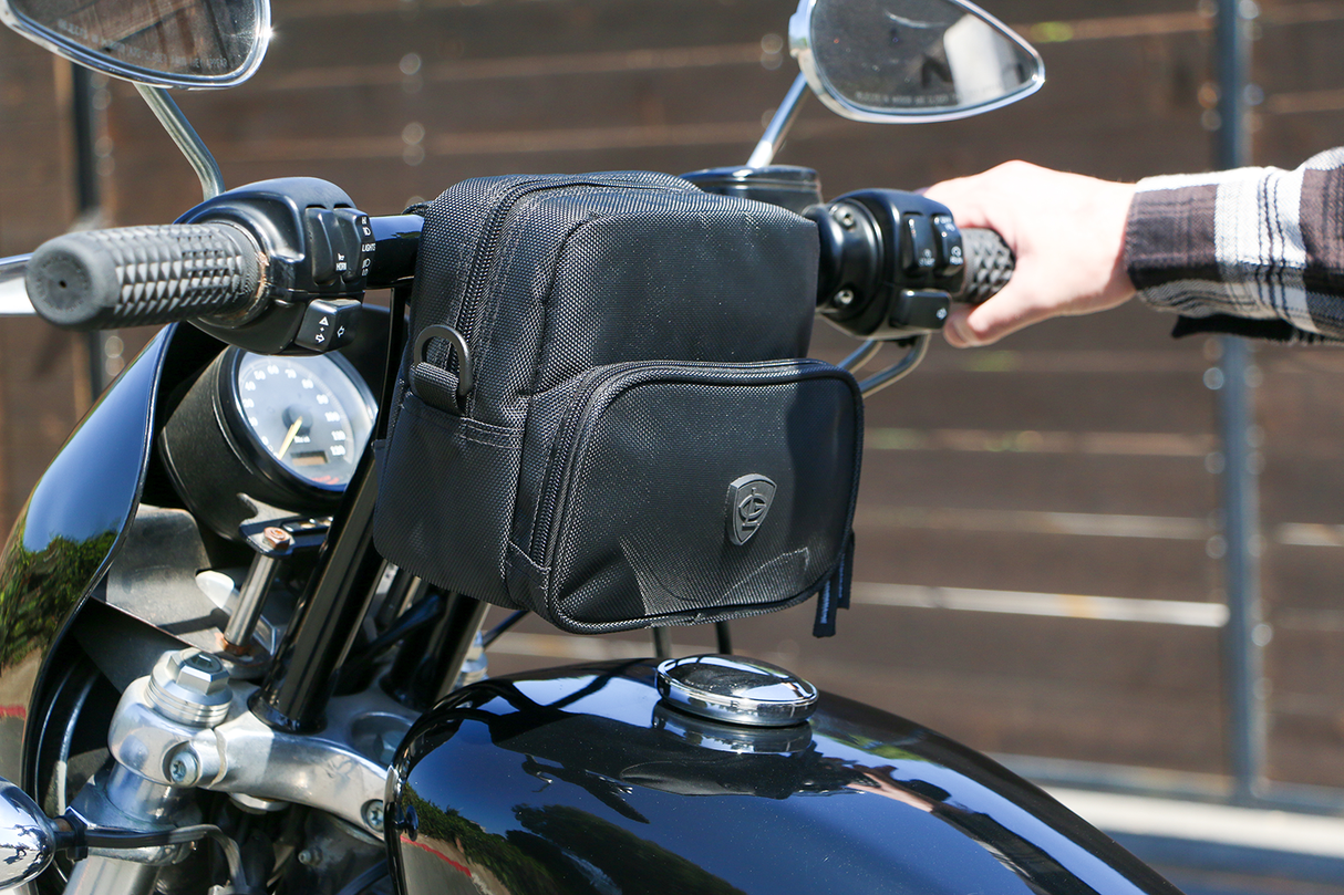 Bolsa de manillar NELSON RIGG Greg Lutzka Signature - Negro GLHB-L