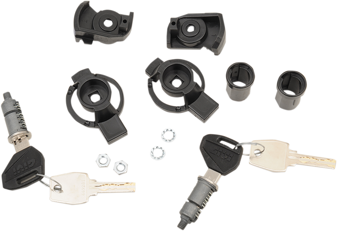 Juego de cerradura de seguridad con llave GIVI - 2 piezas SL102