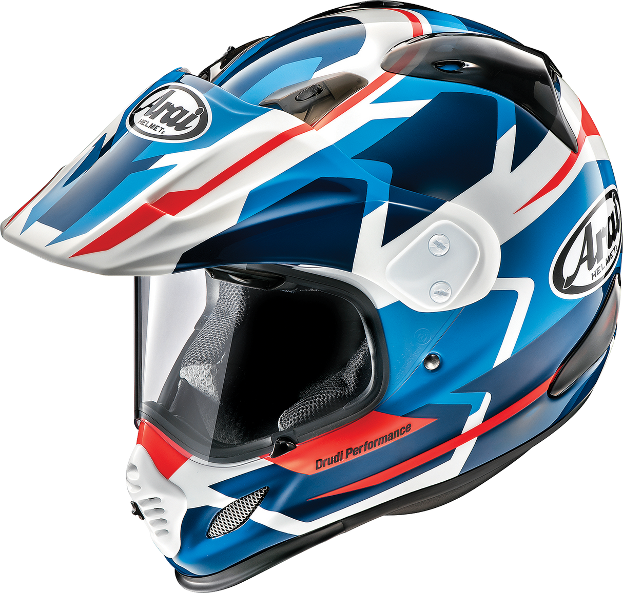 Casco ARAI XD-4 - Depart - Blanco/Azul - XS 0140-0232